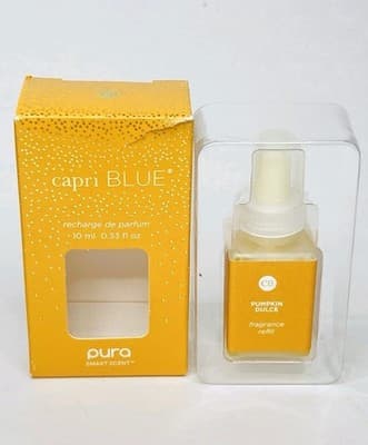 Capri Blue Pumpkin Dulce Pura Smart Scent Fragrance Refill 0.33oz NEW NIB Fall!! - Thumbnail 6