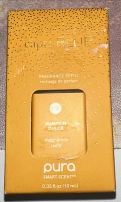 Capri Blue Pumpkin Dulce Pura Smart Scent Fragrance Refill 0.33oz NEW NIB Fall!! - Thumbnail 3