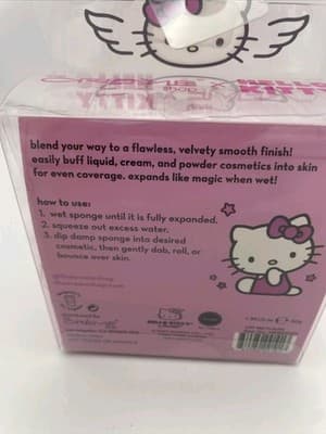 The Crème Shop x Hello Kitty Plush Blender Duo Makeup Sponges LE NIB NEW Sanrio! - Thumbnail 5