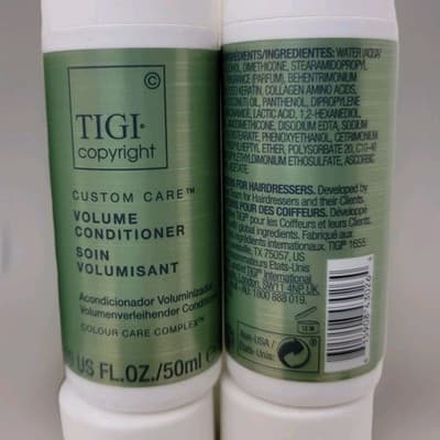 TIGI Copyright Custom Care Volume Conditioner 6pc Travel Size Lot 50ml New! NWOB - Thumbnail 4