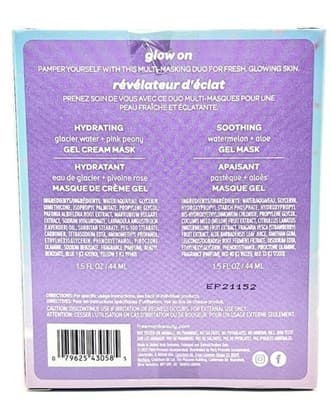 Freeman Hydrating & Soothing Gel Face Mask 2 Piece Set Watermelon Aloe/Sealed!! - Thumbnail 2