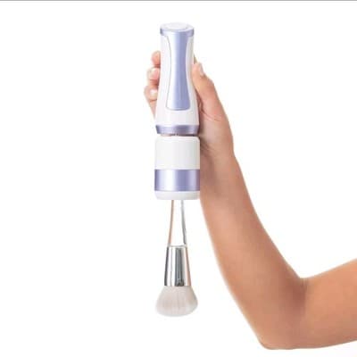 Plum Beauty Automatic Makeup Brush Cleaner Adjustable Fits Most Brush Sizes NIB! - Thumbnail 5