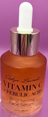 Evelyn Laurent Vitamin C + Ferulic Acid Face Serum 2oz Brightening Anti Aging!! - Thumbnail 6