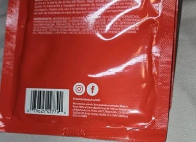 Freeman Sassy Thighs Firming Smoothing Sheet Mask Lot 3 Pair Caffeine AHA NEW!!! - Thumbnail 4