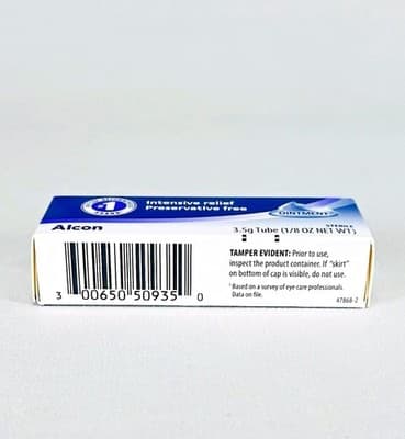 Systane Nighttime Lubricant Eye Ointment 3.5g Tube NIB EXP 09/2028 Sealed New!!! - Thumbnail 5