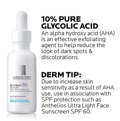 La Roche-Posay Glycolic B5 Serum 1oz Uneven Skin Brightening NWOB EXP 12/2026!! - Thumbnail 4