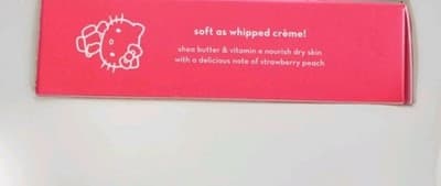 The Crème Shop Hello Kitty Strawberry Peach Hand Cream 50mL Limited Edition NEW - Thumbnail 5