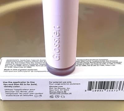 Glossier Ultralip Lipstick Flip Hydrating Shine Full Size New In Box Berry NIB - Thumbnail 2