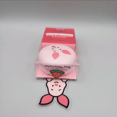 CREME SHOP DISNEY Piglet Winnie the Pooh Rosy Watermelon MACARON LIP BALM NIB - Thumbnail 5