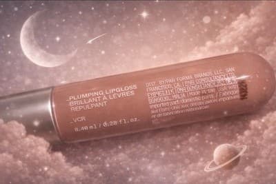 r.e.m. beauty On Your Collar Plumping Lip Gloss VCR Minty Vegan 0.28oz NIB NEW!! - Thumbnail 6