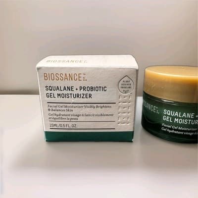 Biossance Squalane + Probiotic Gel Moisturizer Hydrating Face Cream NIB NEW!!! - Thumbnail 7