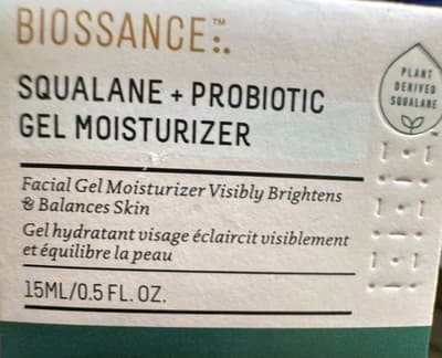Biossance Squalane + Probiotic Gel Moisturizer Hydrating Face Cream NIB NEW!!! - Thumbnail 6