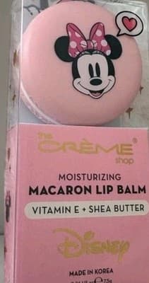 The Creme Shop x Disney Minnie Macaron Lip Balm 0.26oz Hydrating New In Box!!! - Thumbnail 3