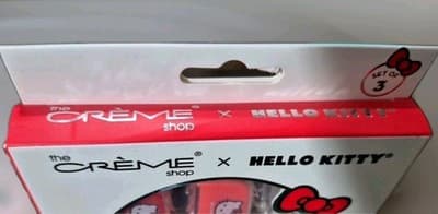The Crème Shop Hello Kitty Prepped Up Dermaplane Sculpt Razors Red NIB NEW!!! - Thumbnail 4