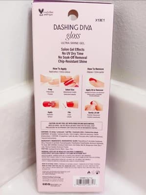 Dashing Diva FIG POP Ultra Shine Gel Palette 32 Nail Strips Manicure Kit NEW Box - Thumbnail 2
