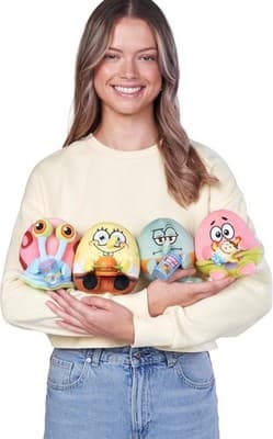 Snackles SpongeBob SquarePants 5" Mystery Plush Blind Capsule Sealed NEW Toy NIP - Thumbnail 3