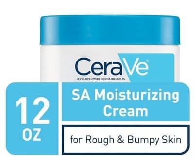 CeraVe SA Cream Rough & Bumpy Skin 12oz Moisturizing Ceramides Sealed New NWOB!! - Thumbnail 2