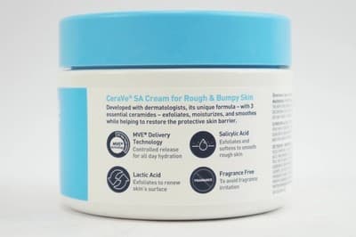 CeraVe SA Cream Rough & Bumpy Skin 12oz Moisturizing Ceramides Sealed New NWOB!! - Thumbnail 5