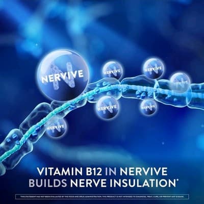 Nervive Nerve Health Dietary Supplement 30 Tablets Exp 2027+ - Thumbnail 11