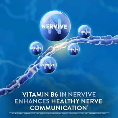 Nervive Nerve Health Dietary Supplement 30 Tablets Exp 2027+ - Thumbnail 10