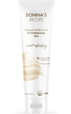 Donna's Recipe Whipped Vanilla Cream Curl Enhancing Gel 10oz Sealed NEW NWOB!! - Thumbnail 6