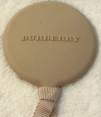 Burberry Limited Edition Silicone Purse Mirror Ribbon GWP Makeup Compact NIB!!! - Thumbnail 2