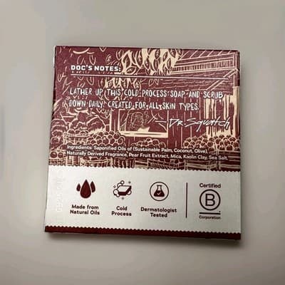 Dr. Squatch Spiked Cider Bar Soap Limited Edition Zero Grit Natural Soap NIB NEW - Thumbnail 6