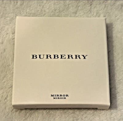 Burberry Limited Edition Silicone Purse Mirror Ribbon GWP Makeup Compact NIB!!! - Thumbnail 5