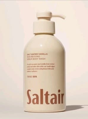 Saltair Salt Water Vanilla Serum Infused Body Wash 17oz Hydrating NEW! NIP! - Thumbnail 2
