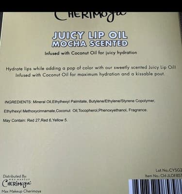Cherimoya Juicy Lip Oil 3 Pack Candy Apple Vanilla Bean Caramel Crush NIB NEW!!! - Thumbnail 6