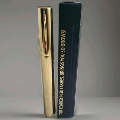 Lilly Lashes All The Fills 3D Brow Tinted Fiber Gel Dark Brown NIB NEW In Box!!! - Thumbnail 7