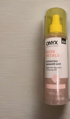 ONYX Professional Rose Petals Hydrating Body Shimmer Mist 6.5oz Glow NEW Glitter - Thumbnail 6