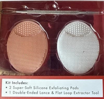 The Crème Shop What Acne Clear Complexion Extraction Kit Pads Tool NIB NEW!!! - Thumbnail 3