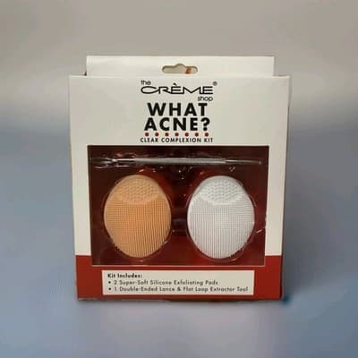 The Crème Shop What Acne Clear Complexion Extraction Kit Pads Tool NIB NEW!!! - Thumbnail 2