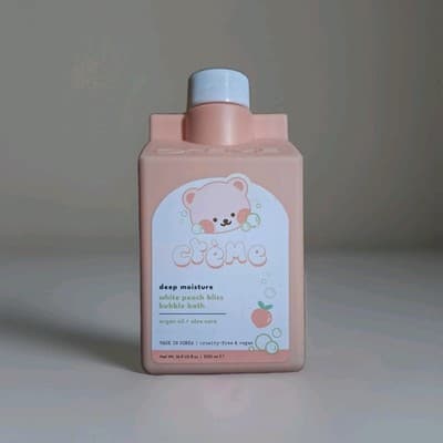 The Crème Shop White Peach Bliss Deep Moisture Bubble Bath 16.9oz Sealed NEW!!! - Thumbnail 5