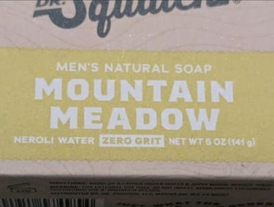 Dr Squatch Mountain Meadow Natural Bar Soap 5oz All Natural NIB NEW Men - Thumbnail 3