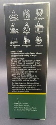 Aliver Jamaican Black Castor Oil Extra Virgin Cold Pressed 2.02oz Exp 10/2026 - Thumbnail 3
