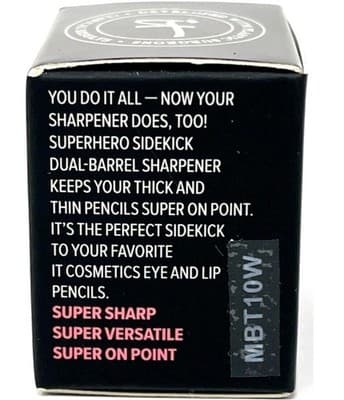 IT Cosmetics Superhero Sidekick Dual Barrel Sharpener Makeup Tool NewIn Box!!! - Thumbnail 5