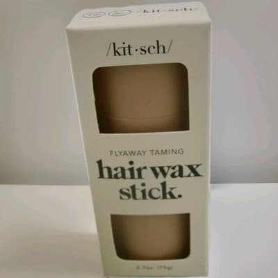 Kitsch Hair Wax Stick Flyaway Taming Castor Oil 2.7oz 75g New Sealed Styling - Thumbnail 5