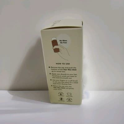 Kitsch Hair Wax Stick Flyaway Taming Castor Oil 2.7oz 75g New Sealed Styling - Thumbnail 4