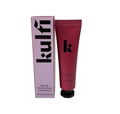 Kulfi Mehndi Moment Liquid Blush Blessed Berry 10mL 0.3oz NIB Box Damage NEW