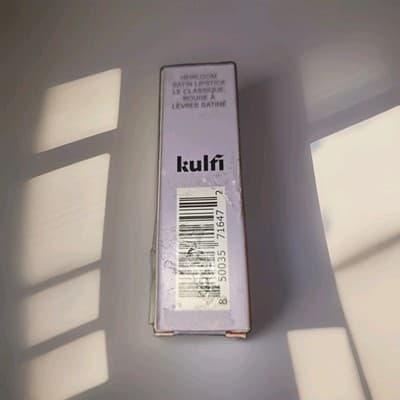 Kulfi Heirloom Satin Lipstick Ma's Misra Le Classique Rouge A 0.11oz NIB Rare!!! - Thumbnail 5