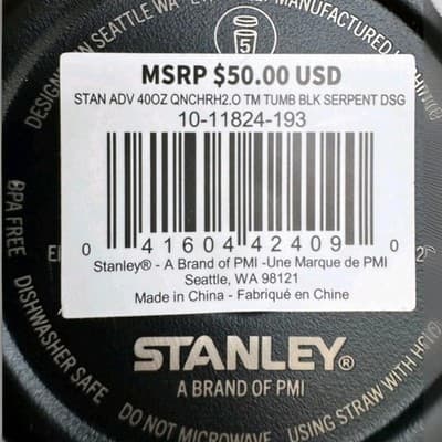 Stanley x CALIA Exclusive Collection FlowState Quencher H2.0 40oz Black Serpent - Thumbnail 9