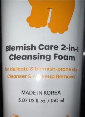 The Crème Shop Cica Mend Blemish Care 2 In 1 Cleansing Foam K Beauty NEW Sealed! - Thumbnail 4