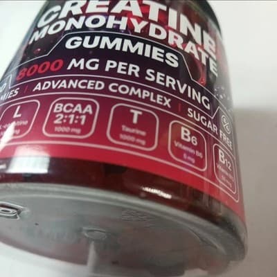 Premium Creatine Monohydrate Gummies 120 Ct Strength Muscle Builder Exp 2027 - Thumbnail 6