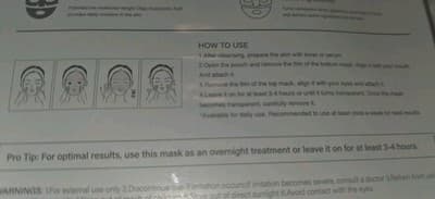 Guaxs Bio Collagen Real Deep Mask 4 Sheet Set Low Molecular Collagen NEW In Box - Thumbnail 5