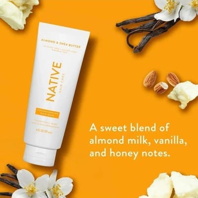 Native Strengthening Hair Mask Almond Shea Butter Sulfate Free 6oz NEW - NWOB - Thumbnail 4