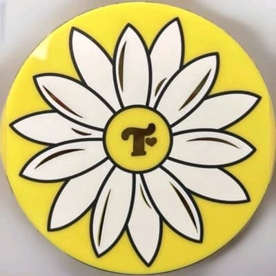 Trixie Cosmetics Flower Power Bronzer Free Love Freesia Powder NIB New Authentic - Thumbnail 5