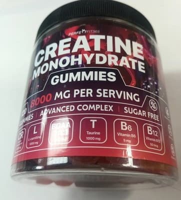 Premium Creatine Monohydrate Gummies 120 Ct Strength Muscle Builder Exp 2027 - Thumbnail 2