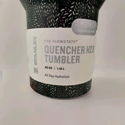Stanley x CALIA Exclusive Collection FlowState Quencher H2.0 40oz Black Serpent - Thumbnail 7